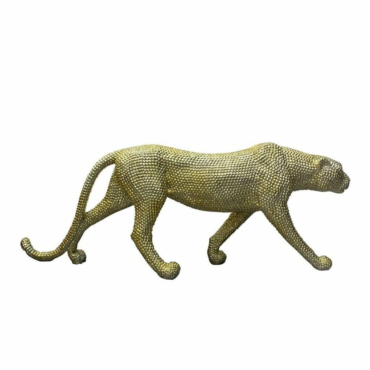 DKD Home Decor - Figura Decorativa DKD Home Decor Dourado 120 x 23 x 44 cm Leopardo