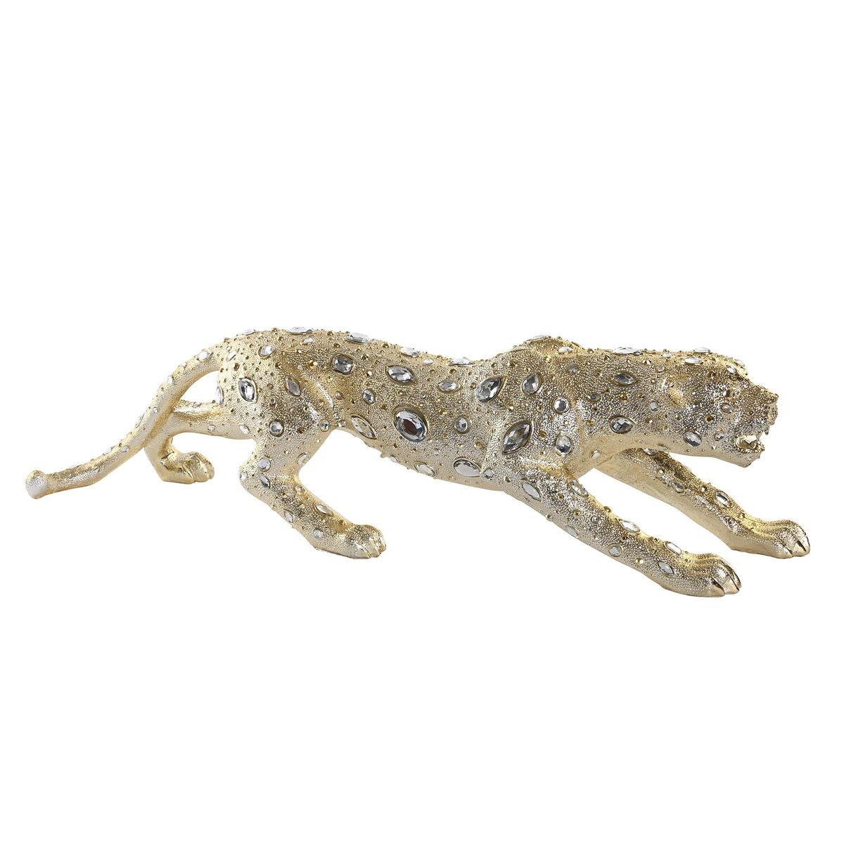 imagem de Figura Decorativa DKD Home Decor Leopardo Resina Colonial (82,5 x 23 x 21 cm)2