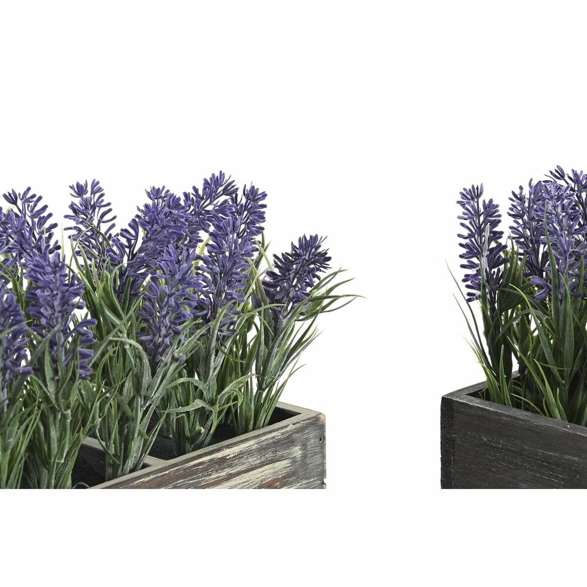 imagem de Planta Decorativa DKD Home Decor Madeira Polietileno 32 x 14 x 19,5 cm (2 Unidades)2