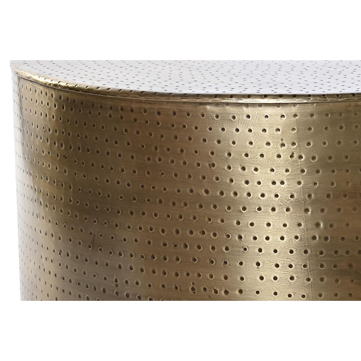 imagem de Mesa de apoio DKD Home Decor 80 x 80 x 45 cm Dourado Metal Alumínio3