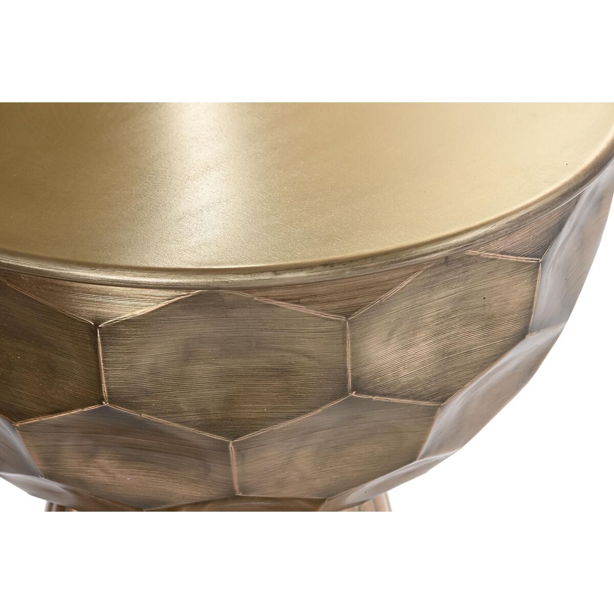 imagem de Mesa de apoio DKD Home Decor Dourado Metal 39 x 39 x 54 cm3