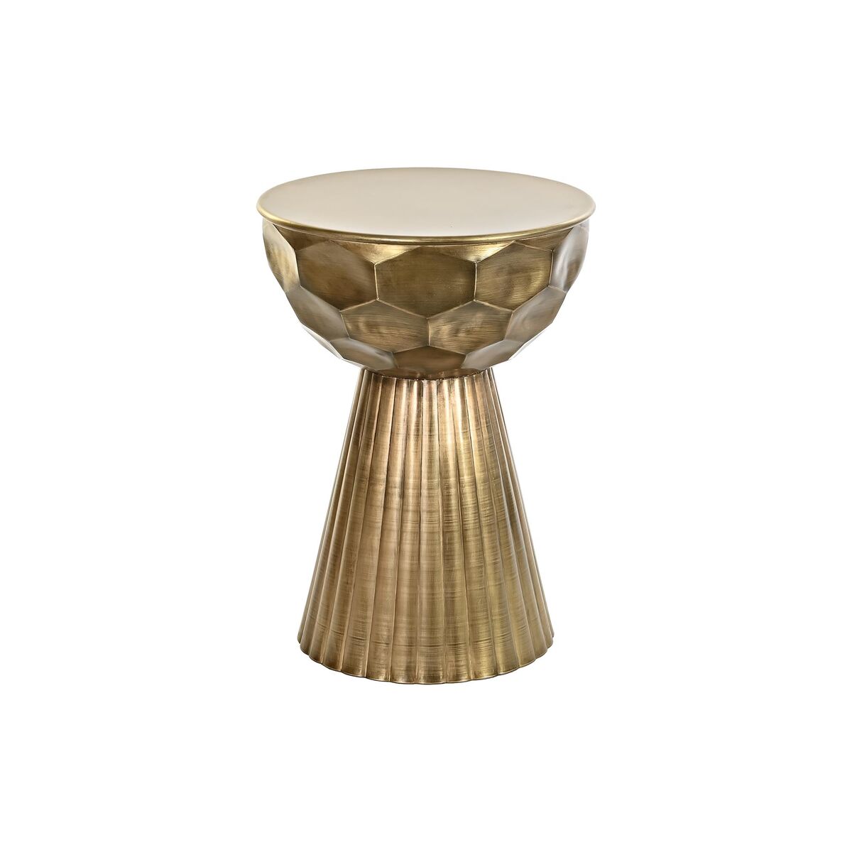 DKD Home Decor - Mesa de apoio DKD Home Decor Dourado Metal 39 x 39 x 54 cm