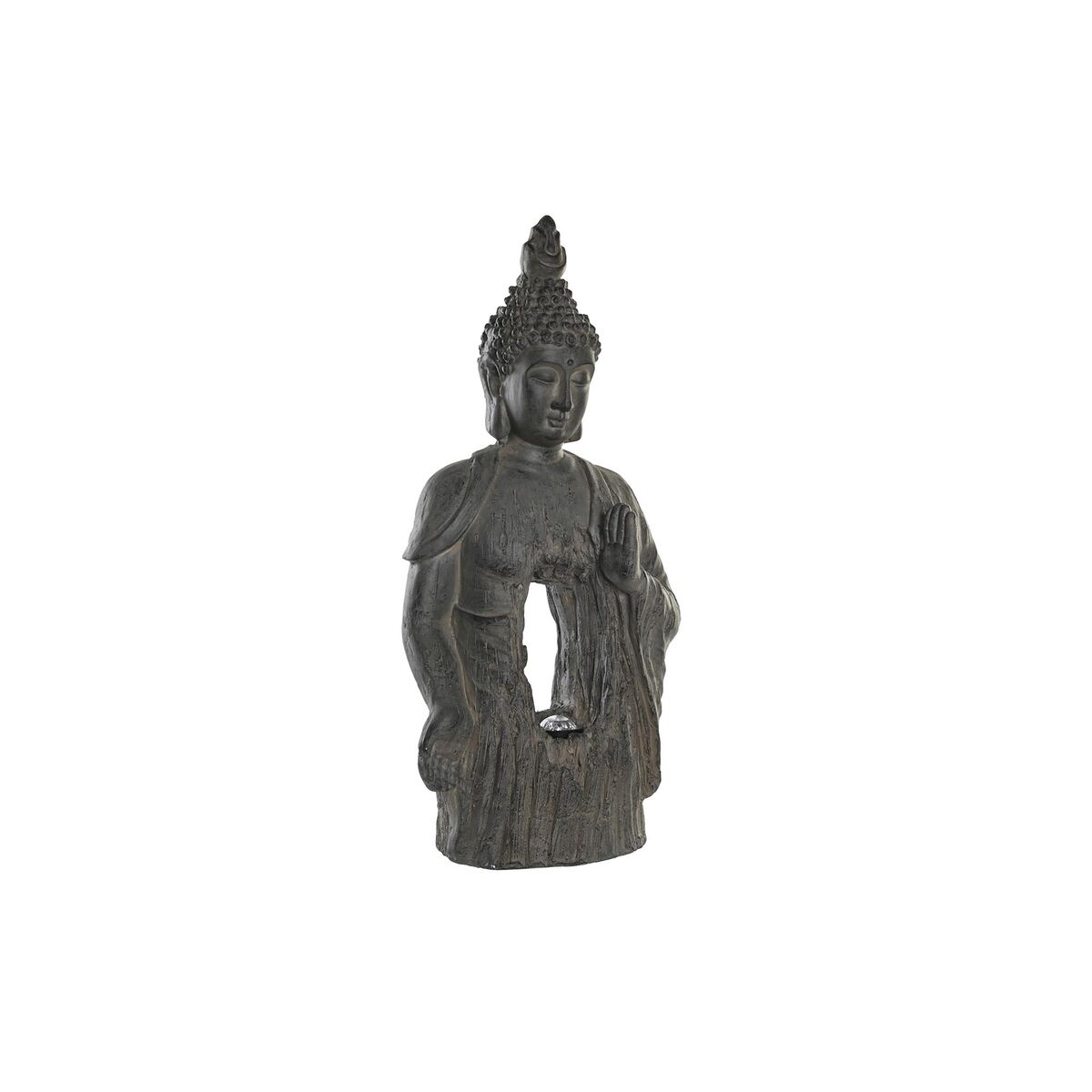 DKD Home Decor - Figura Decorativa DKD Home Decor Buda Magnésio (33 x 19 x 70 cm)