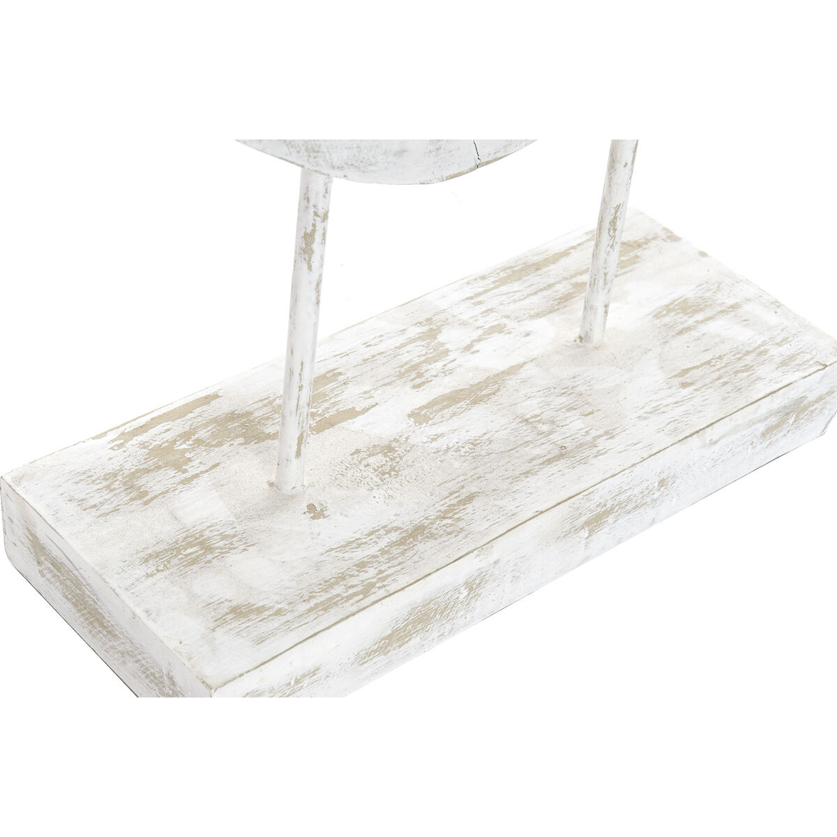 imagem de Figura Decorativa DKD Home Decor 32,5 x 10 x 47 cm Prateado Branco Bailarina Ballet Moderno Decapé (2 Unidades)3