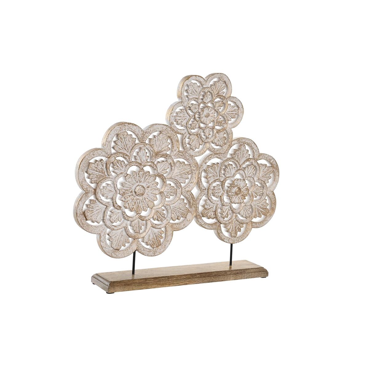 DKD Home Decor - Figura Decorativa DKD Home Decor 50 x 9 x 45 cm Branco