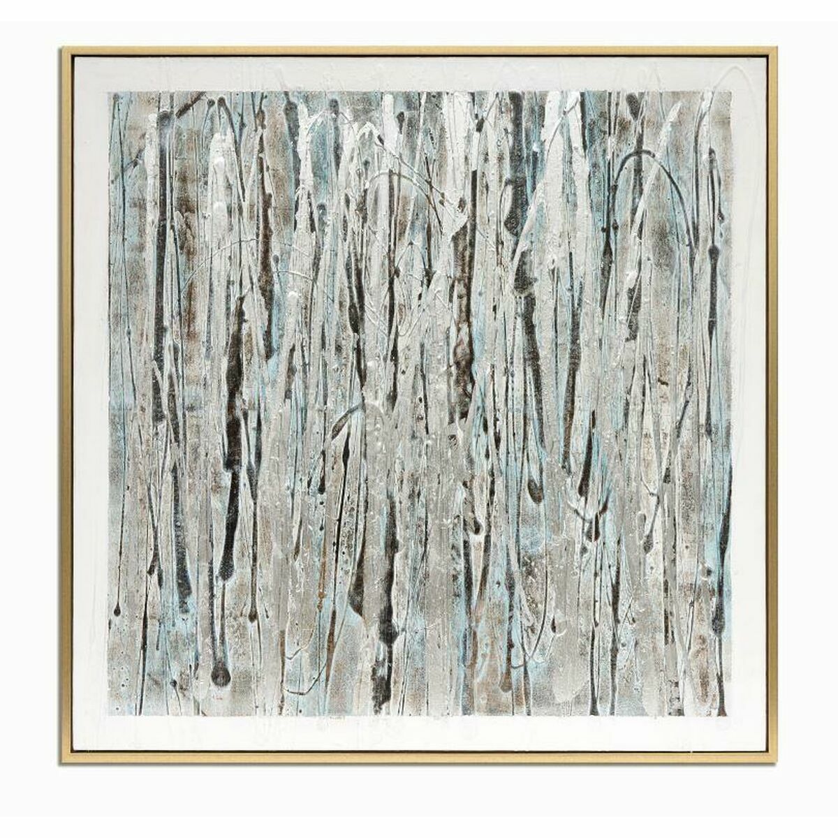 DKD Home Decor - Pintura DKD Home Decor Abstrato (131 x 3,8 x 131 cm)