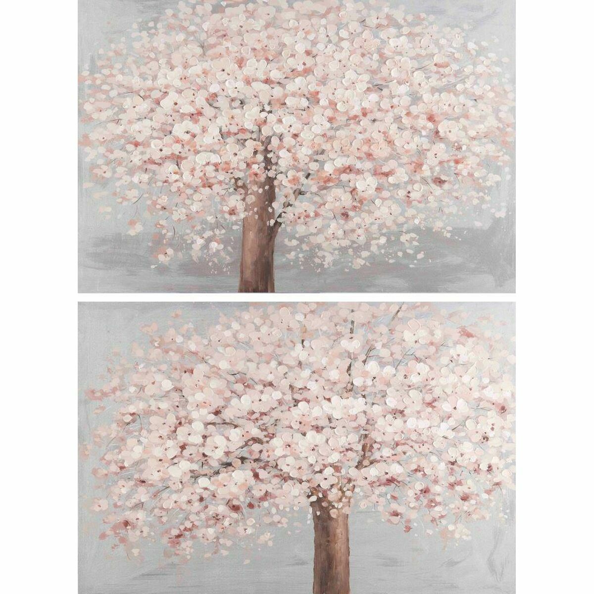 DKD Home Decor - Pintura DKD Home Decor 120 x 3,5 x 80 cm Árvore Tradicional (2 Unidades)