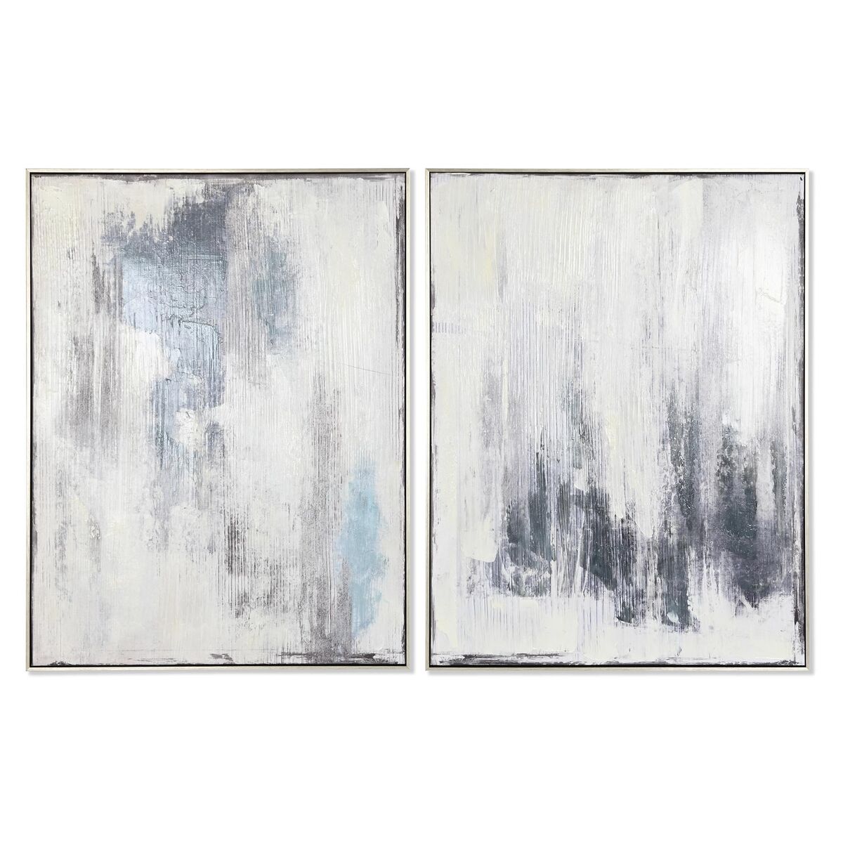 DKD Home Decor - Pintura DKD Home Decor 60 x 3,5 x 80 cm Abstrato 60 x 3 x 80 cm Urbana (2 Unidades)