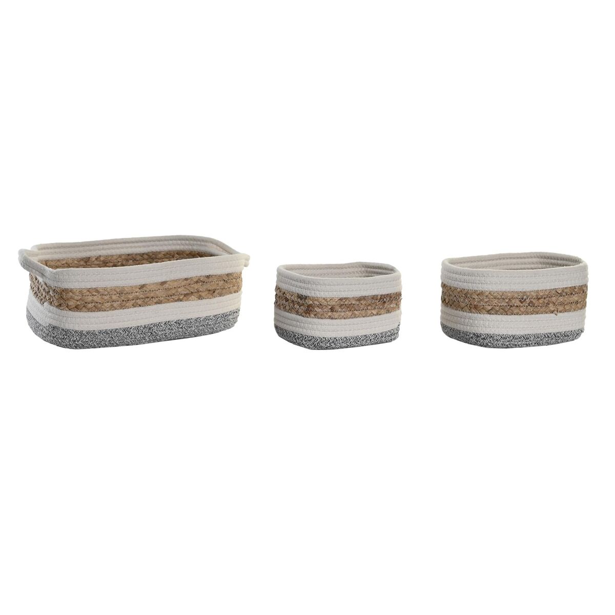 imagem de Caixa Decorativa DKD Home Decor Fibra natural 33 x 23 x 13 cm4