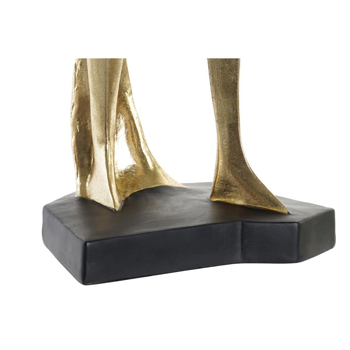 imagem de Figura Decorativa DKD Home Decor Música 20 x 12 x 41,5 cm Bailarina Dourado Romântico (3 Unidades)2