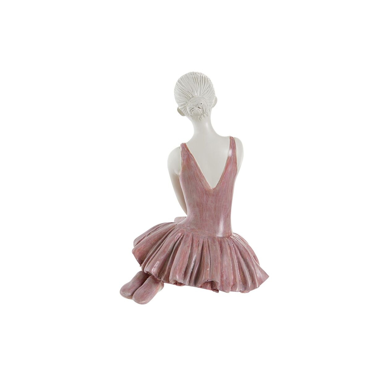 imagem de Figura Decorativa DKD Home Decor Romântico Bailarina Ballet 16 x 11 x 17 cm (2 Unidades)3