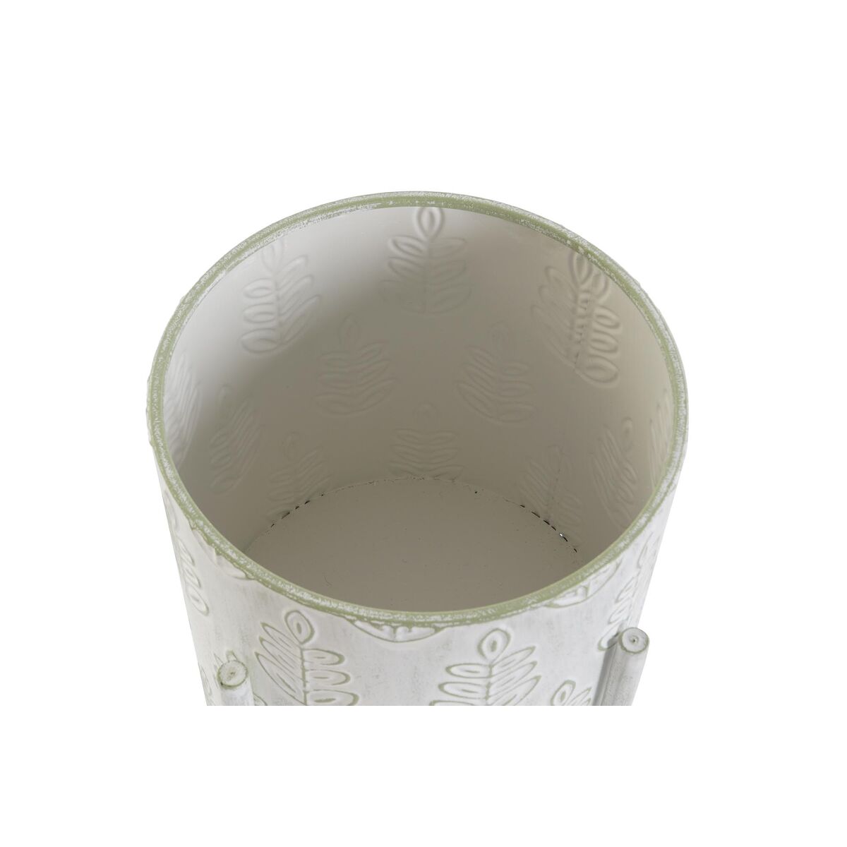 imagem de Conjunto de vasos DKD Home Decor Metal Branco Shabby Chic (31 x 31 x 58 cm)2