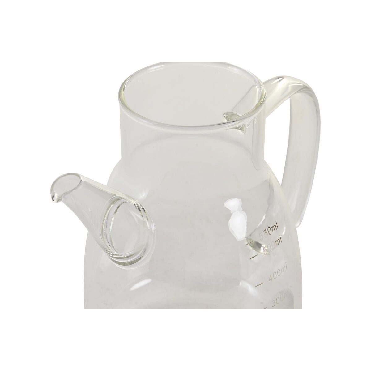 imagem de Galheteiro DKD Home Decor 17 x 10 x 15,5 cm Prateado Aço inoxidável 550 ml Vidro de Borosilicato2