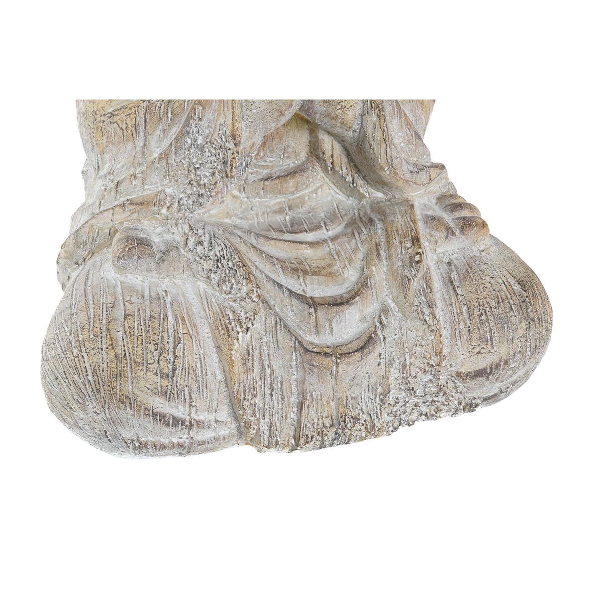 imagem de Figura Decorativa DKD Home Decor 30,5 x 24 x 45 cm Dourado Castanho Buda Oriental (3 Peças)2