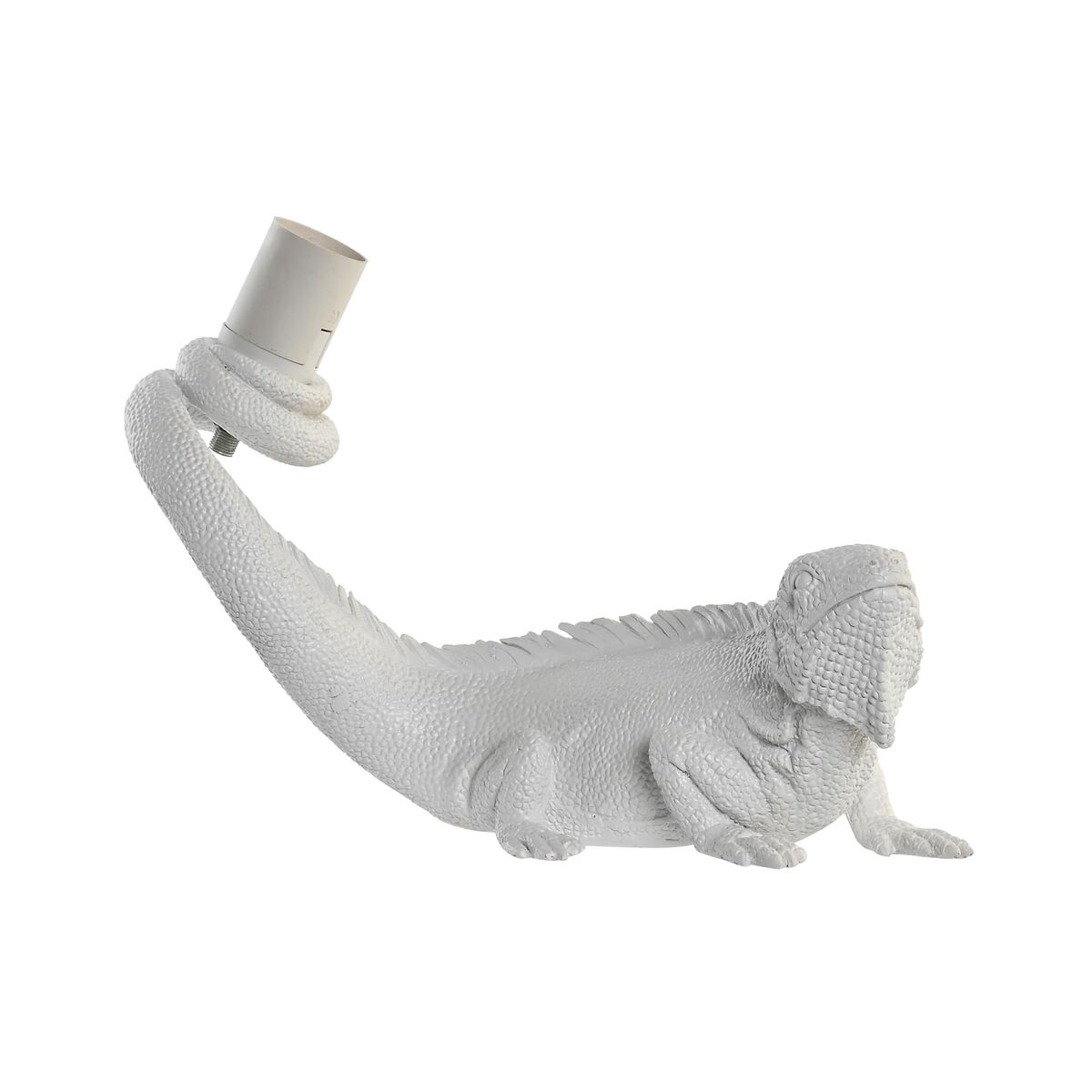 DKD Home Decor - Luminária de parede DKD Home Decor Branco Resina 50 W Moderno Iguana Lagarto 220 V 14 x 22 x 31 cm 31 x 14 x 22 cm