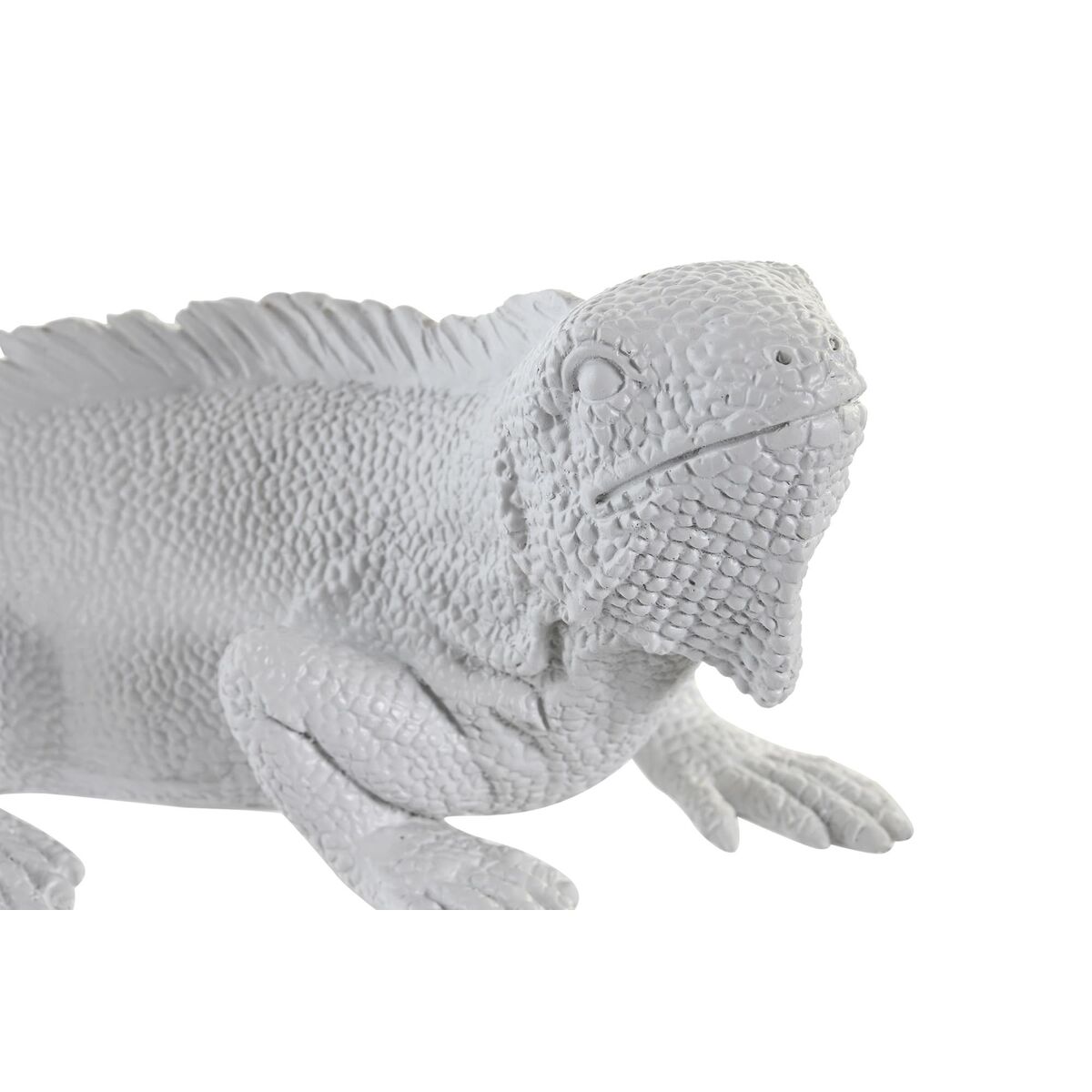 imagem de Luminária de parede DKD Home Decor Branco Resina 50 W Moderno Iguana Lagarto 220 V 14 x 22 x 31 cm 31 x 14 x 22 cm2