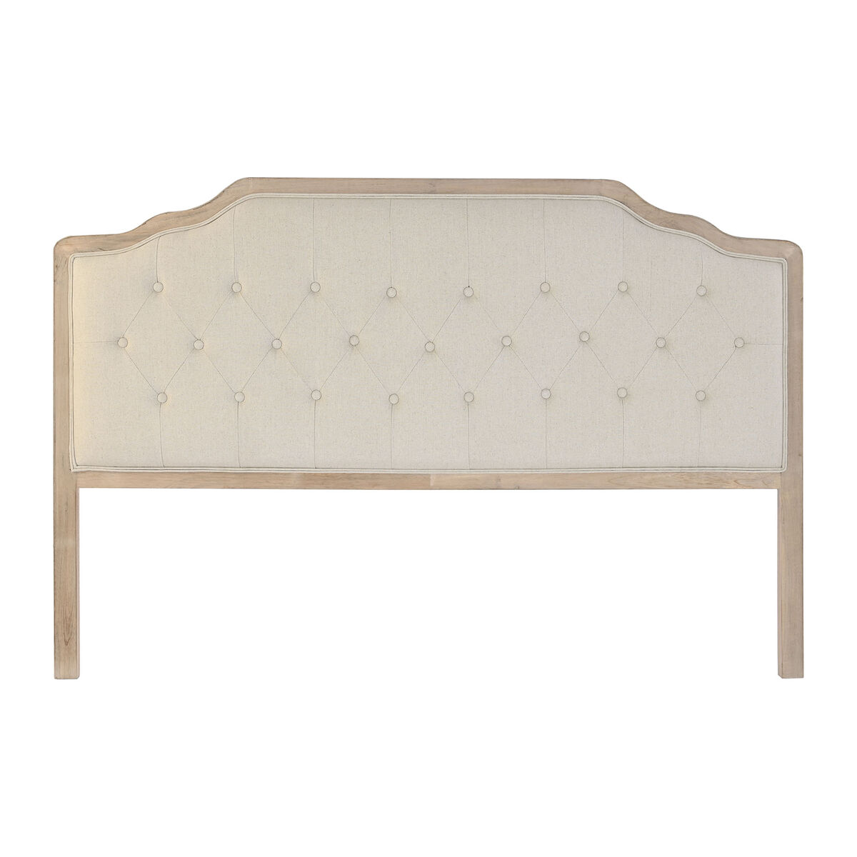 DKD Home Decor - Cabeceira de Cama DKD Home Decor Bege Eik 180 x 10 x 120 cm