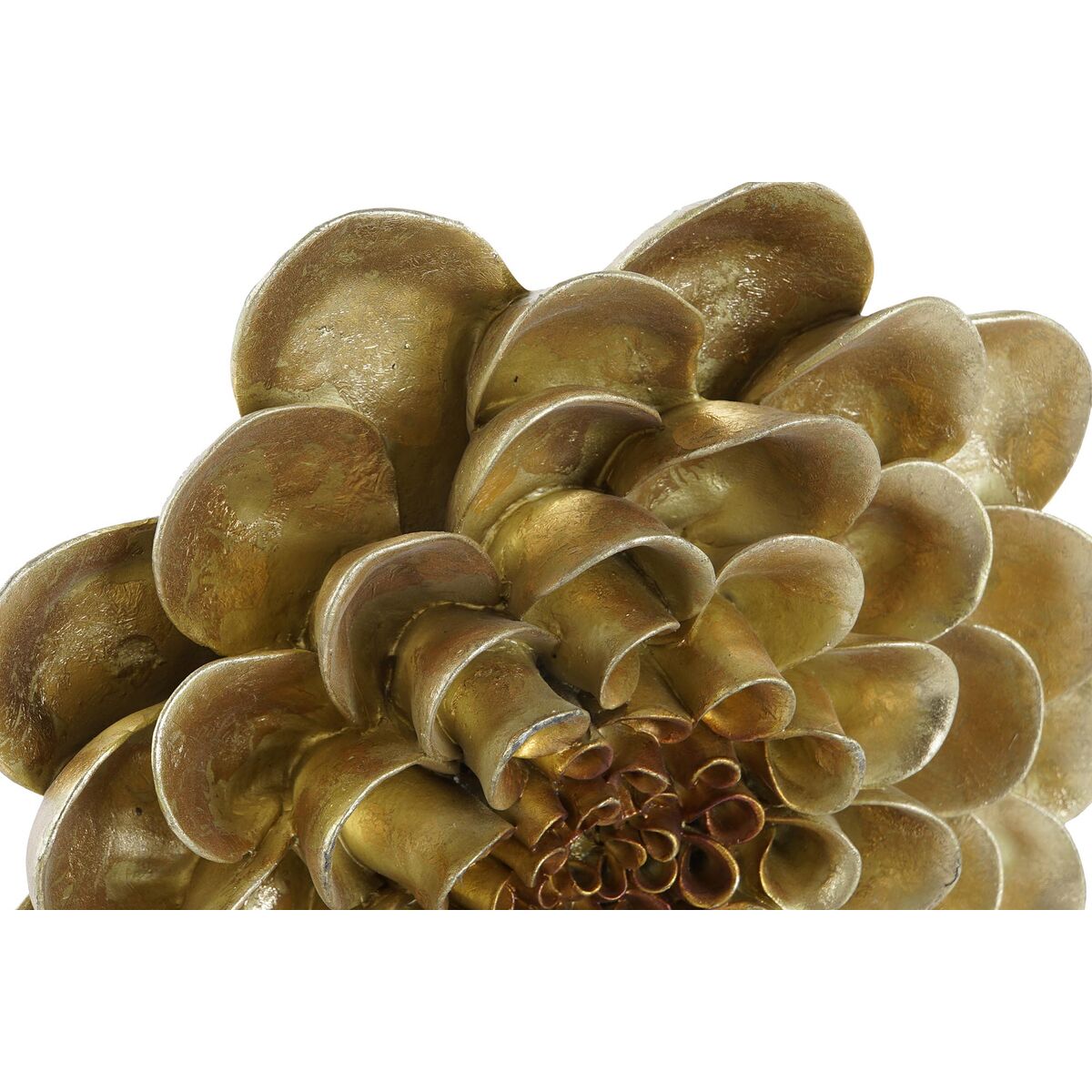 imagem de Decoração de Parede DKD Home Decor Dourado Flor 23 x 6 x 23 cm3