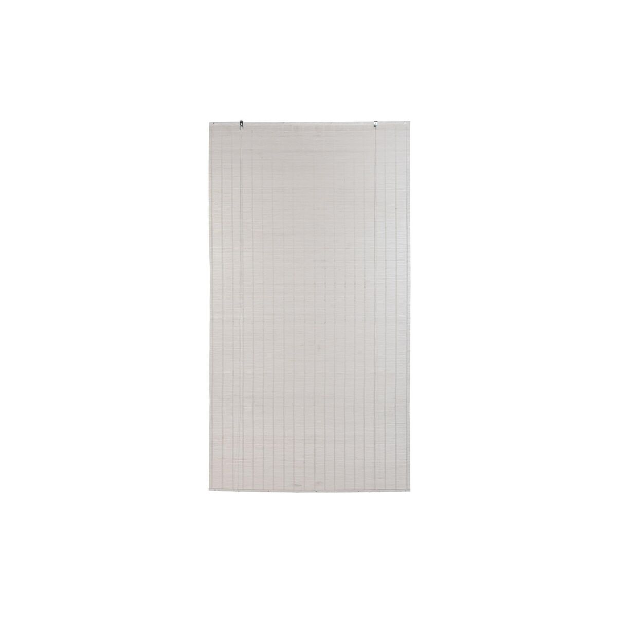 imagem de Estore de enrolar DKD Home Decor Envernizado Branco Bambu 120 x 2 x 230 cm2