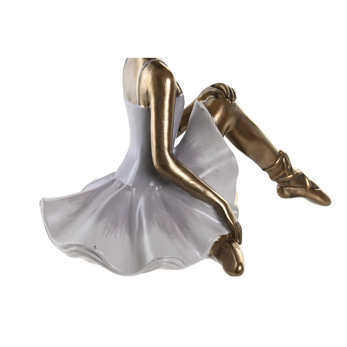 imagem de Figura Decorativa DKD Home Decor 19 x 13,5 x 17,5 cm Cor de Rosa Lilás Bailarina Ballet Romântico (2 Unidades)2