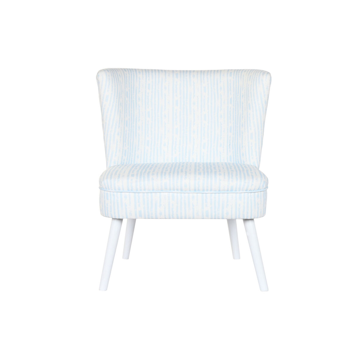 imagem de Poltrona DKD Home Decor 73 x 67 x 85 cm Azul Madeira Branco2