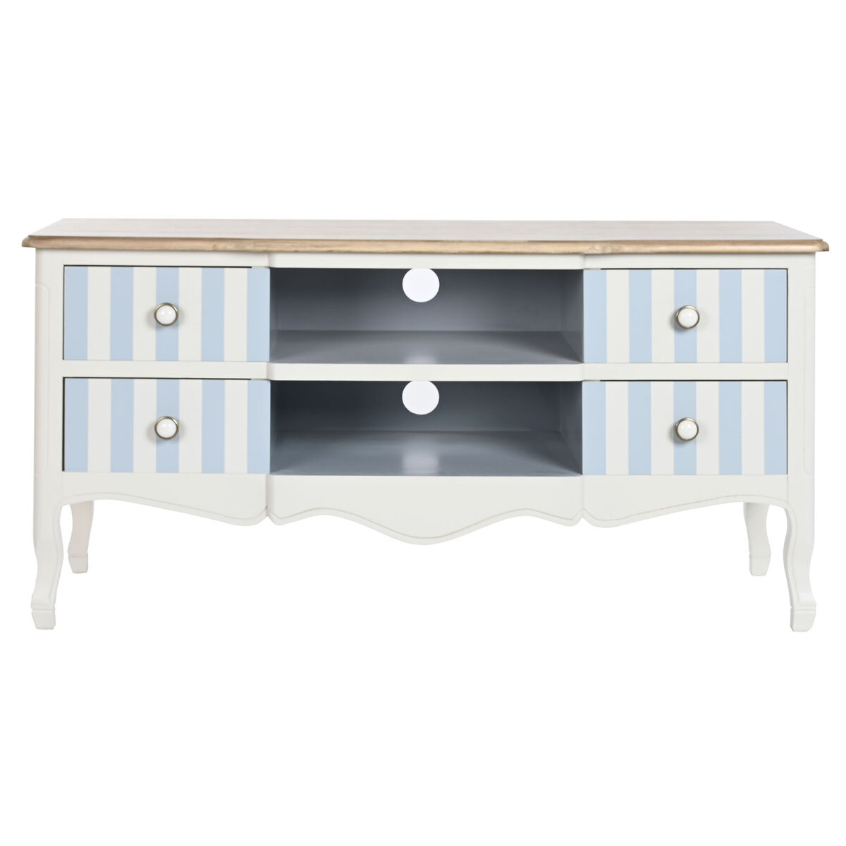 imagem de Móvel de TV DKD Home Decor Branco Azul celeste (120 x 48 x 60 cm)5