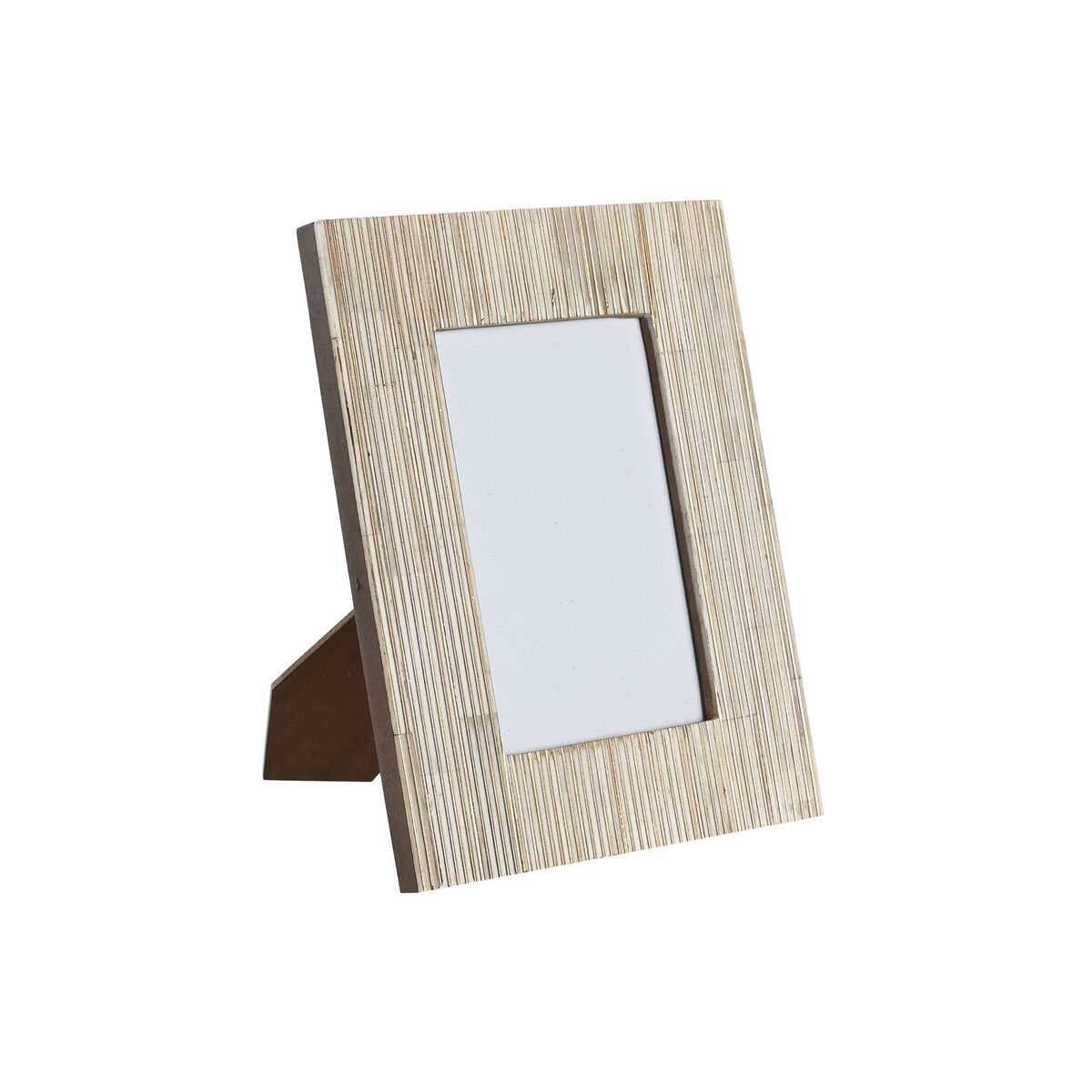 DKD Home Decor - Moldura de Fotos DKD Home Decor 17 x 1,8 x 21,5 cm Creme Osso Resina Colonial