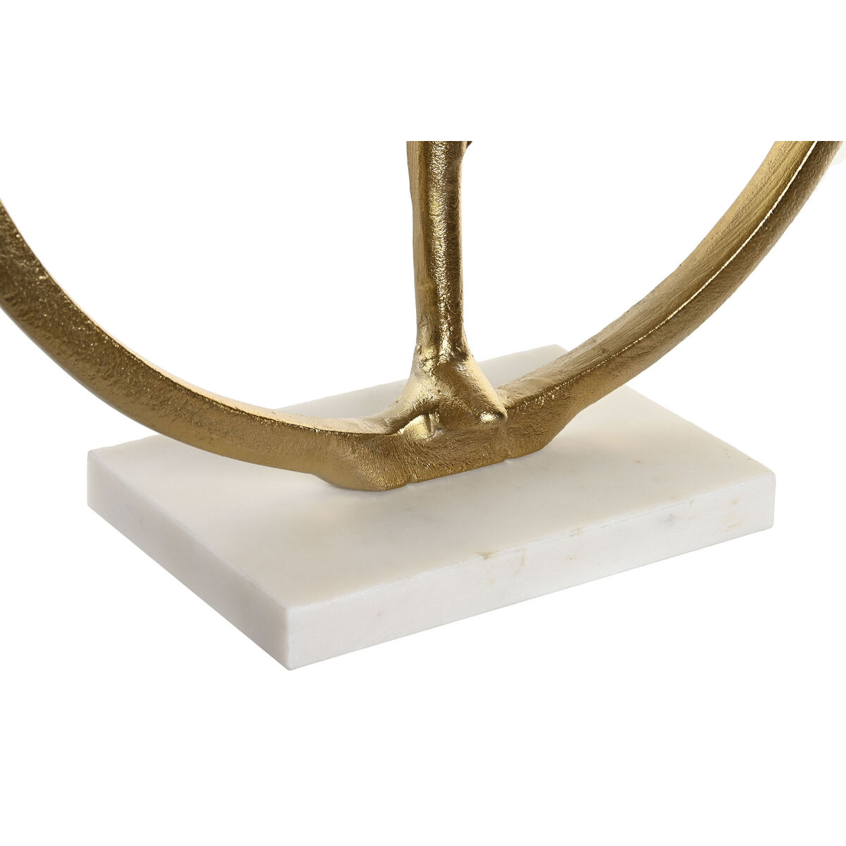 imagem de Figura Decorativa DKD Home Decor 33 x 11 x 35,5 cm 36 x 10 x 36 cm Dourado Branco Yoga (2 Unidades)2