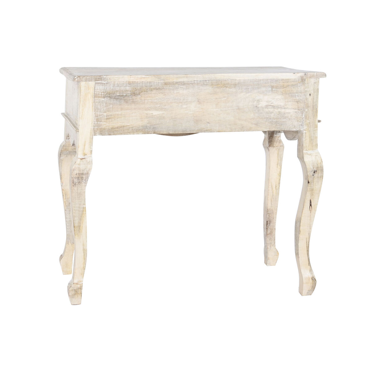 imagem de Mesa de apoio DKD Home Decor Branco Natural Madeira de mangueira 91 x 42 x 81 cm5