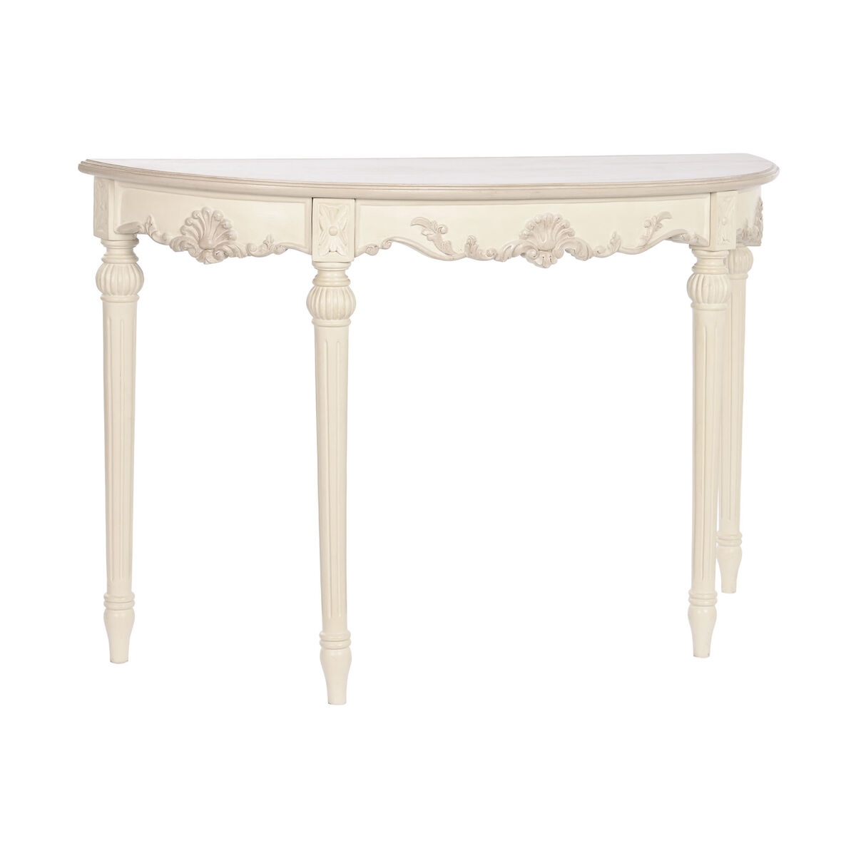 DKD Home Decor - Consola DKD Home Decor 122 x 38 x 79 cm Creme Madeira de mangueira Madeira MDF