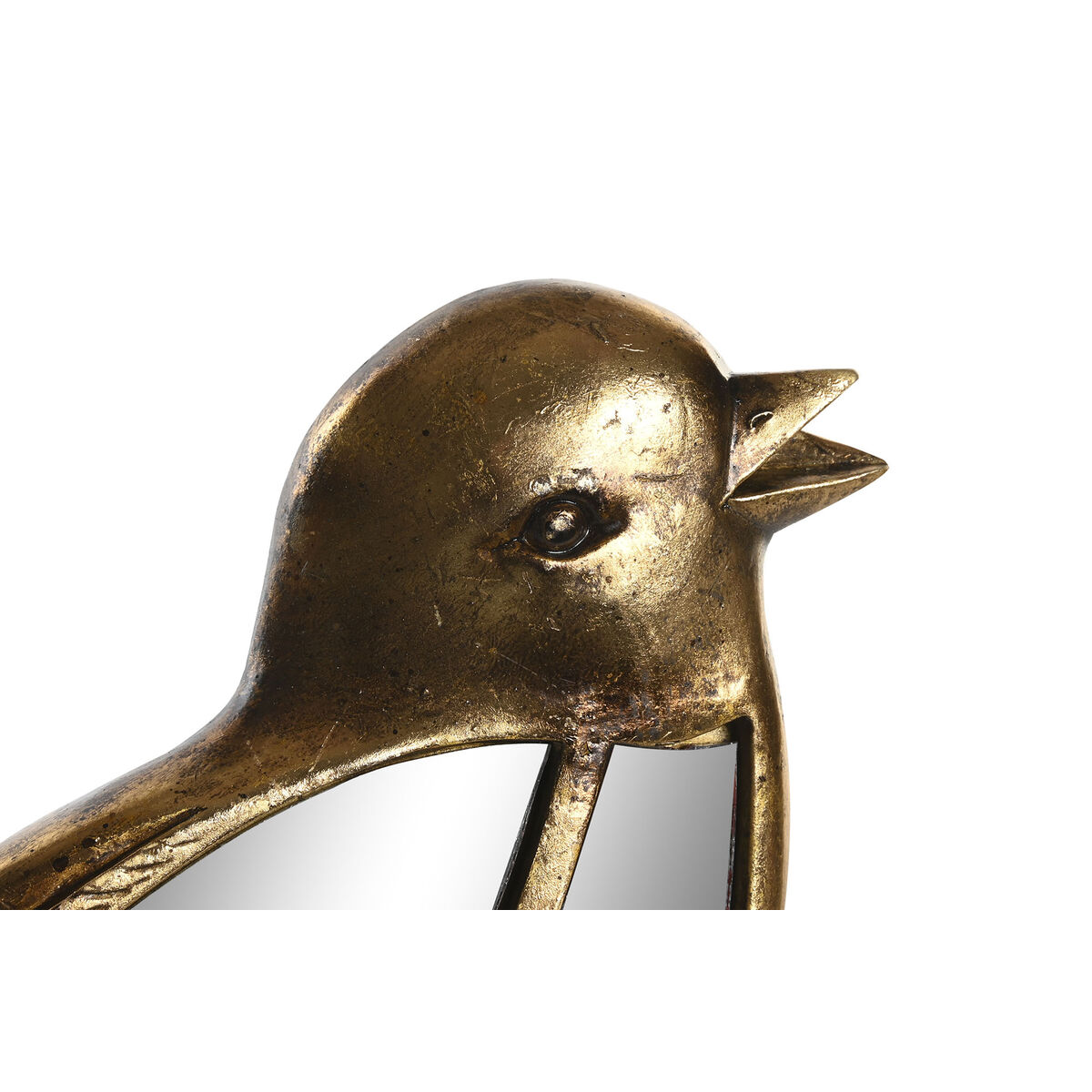 imagem de Figura Decorativa DKD Home Decor 41,5 x 3 x 20 cm Dourado2