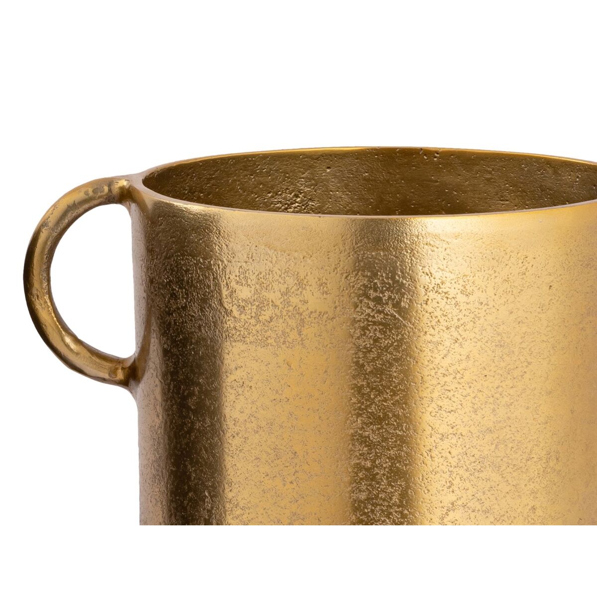 imagem de Vaso DKD Home Decor 25 x 18 x 41 cm Preto Dourado Alumínio Moderno (2 Unidades)2