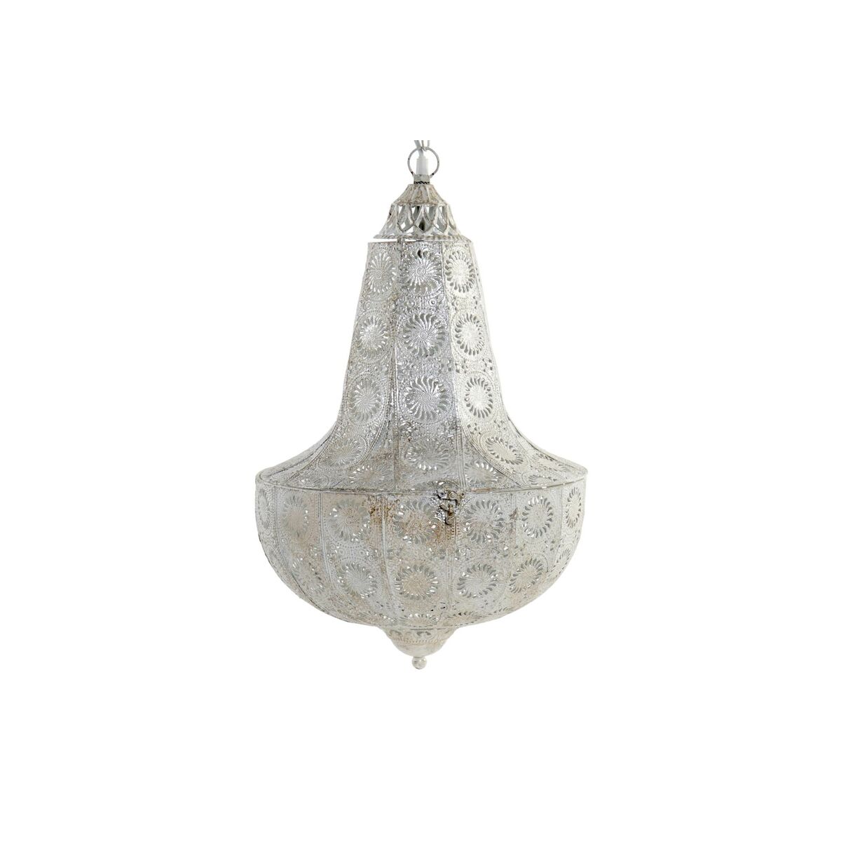 DKD Home Decor - Candeeiro de teto DKD Home Decor Metal Branco