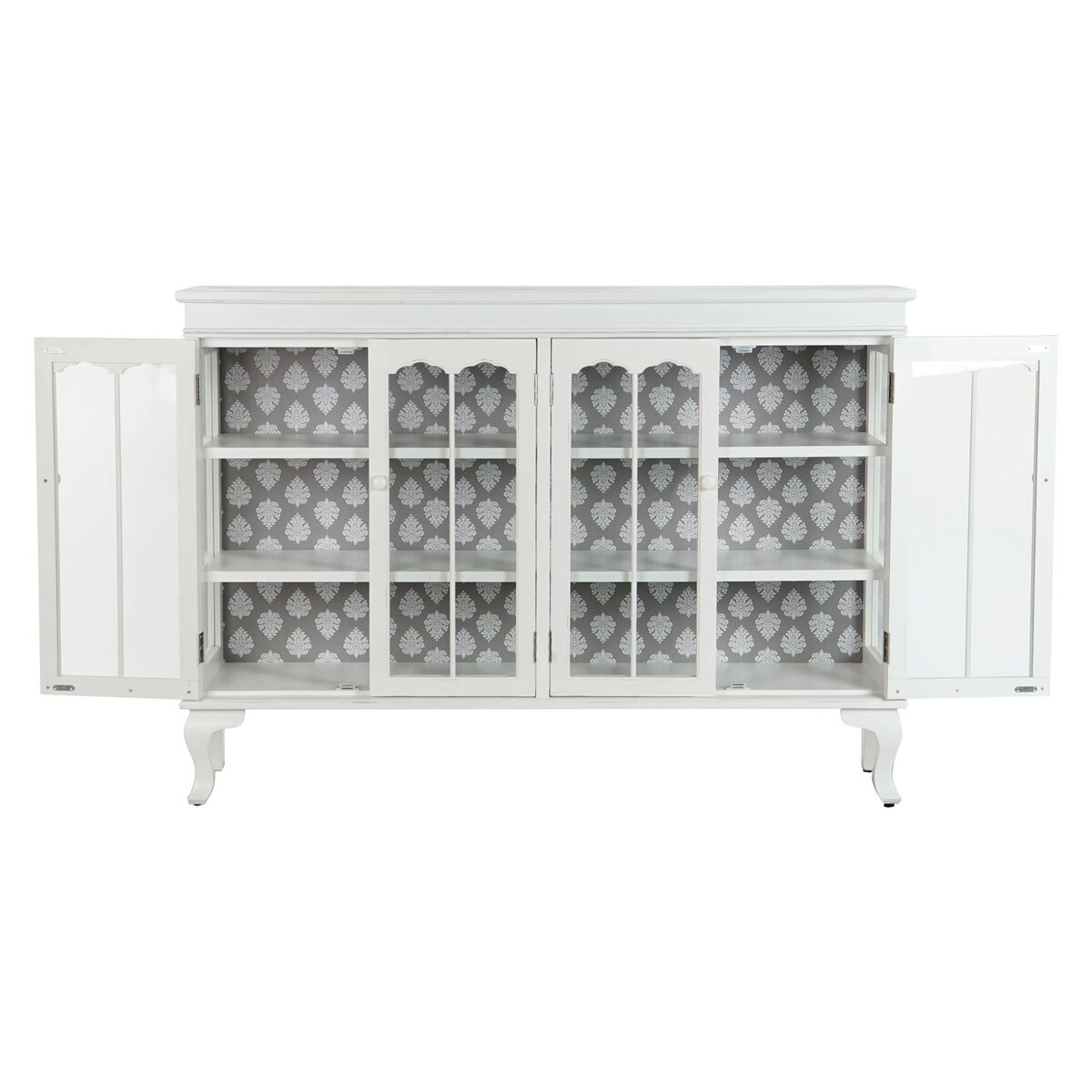 imagem de Aparador DKD Home Decor Branco Cristal Abeto 142,5 x 40,5 x 101,5 cm4