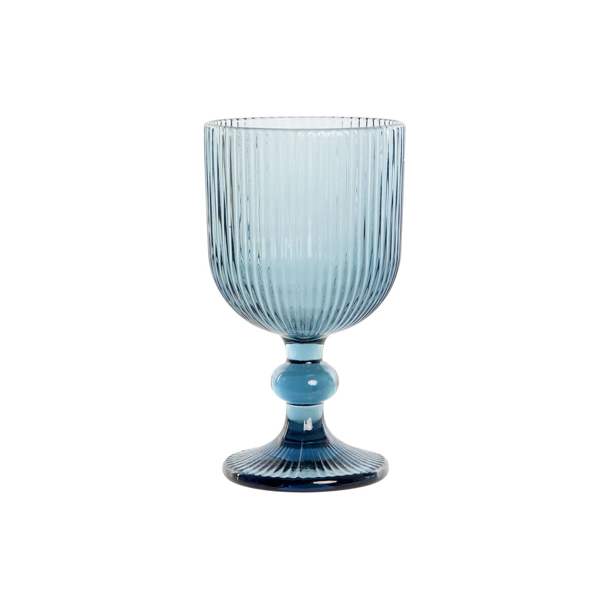 DKD Home Decor - Conjunto de Copos DKD Home Decor Azul Cristal 240 ml