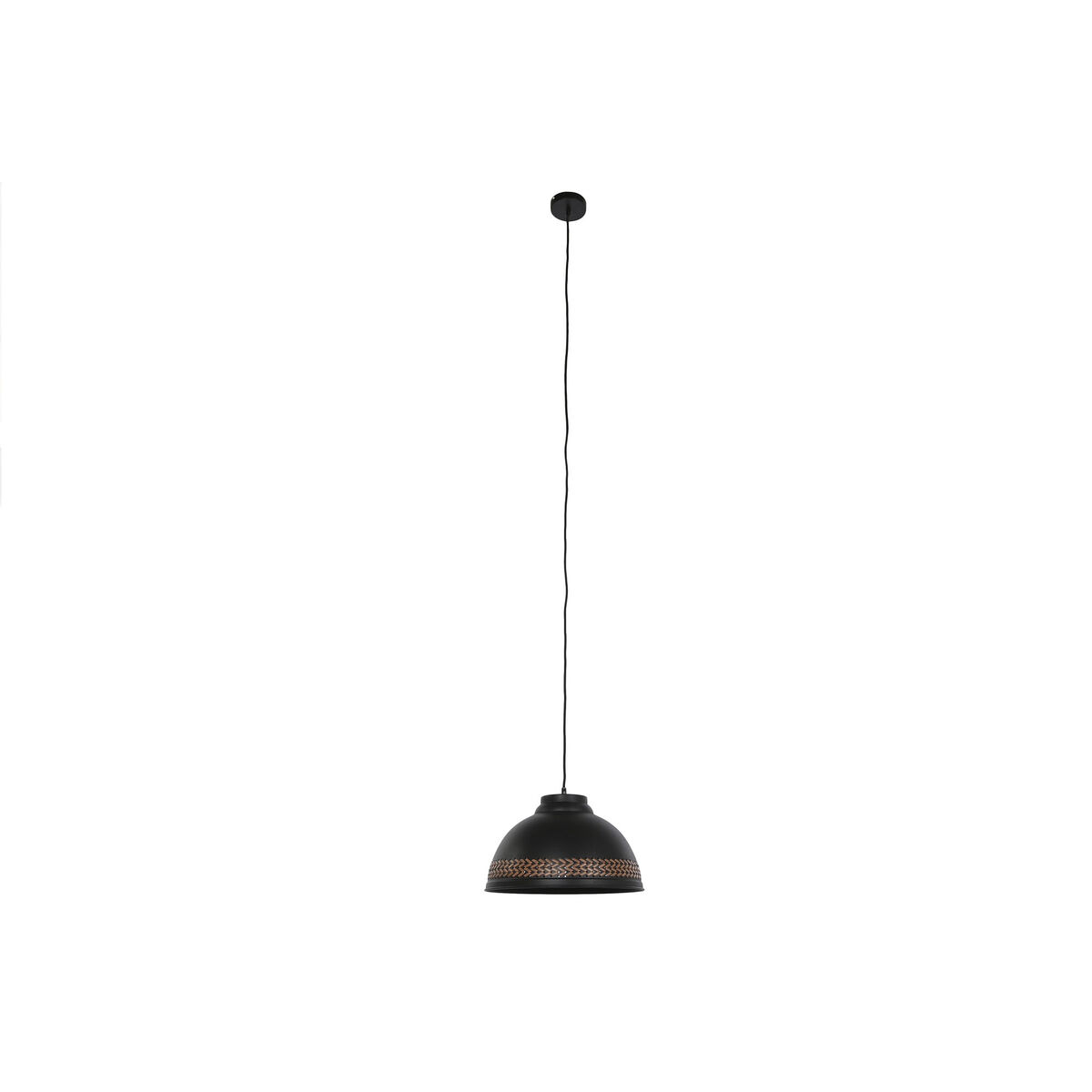 imagem de Candeeiro de teto DKD Home Decor Castanho Preto Creme Metal 50 W 39 x 39 x 22 cm (2 Unidades)2