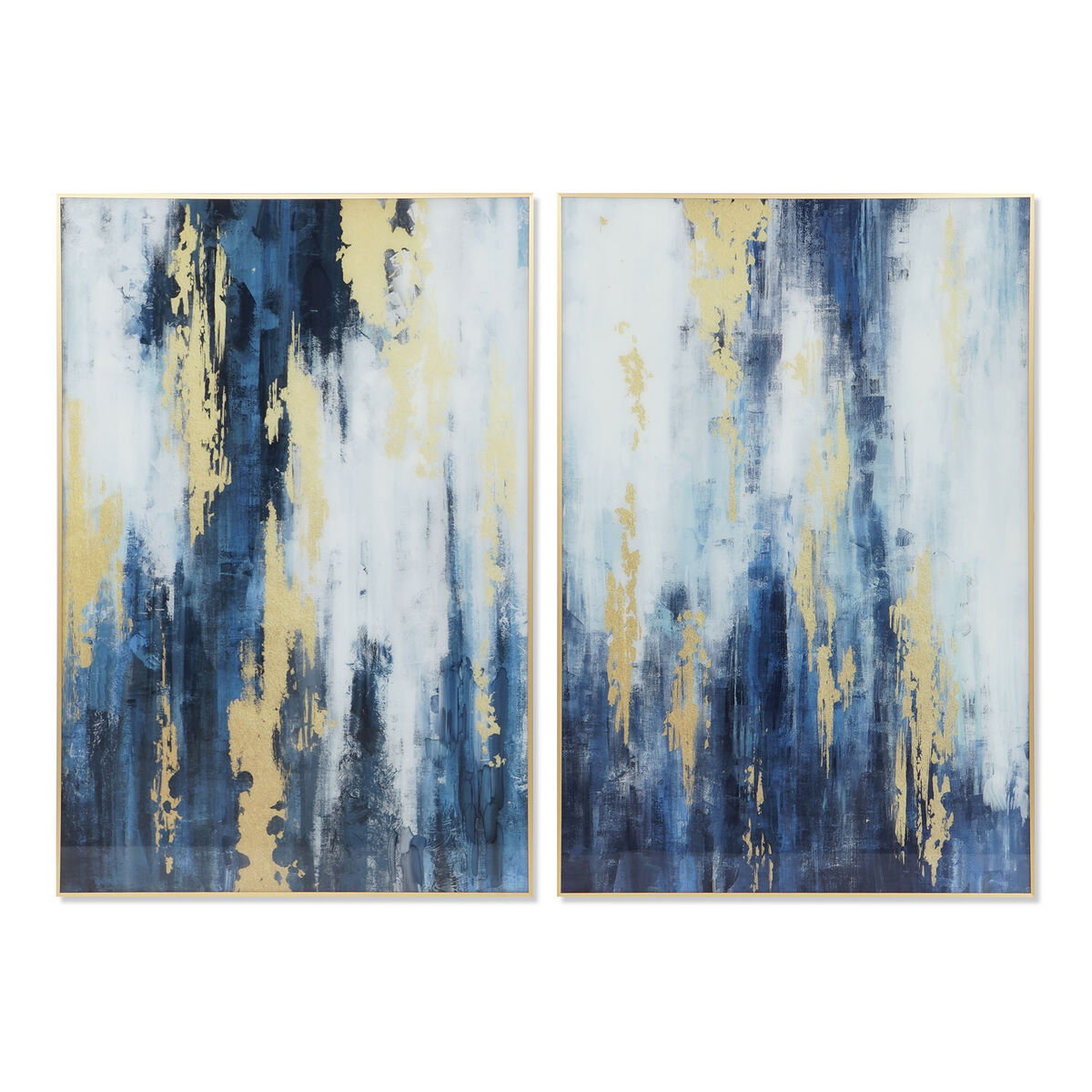 DKD Home Decor - Pintura DKD Home Decor 80 x 2,5 x 120 cm Abstrato Moderno (2 Unidades)