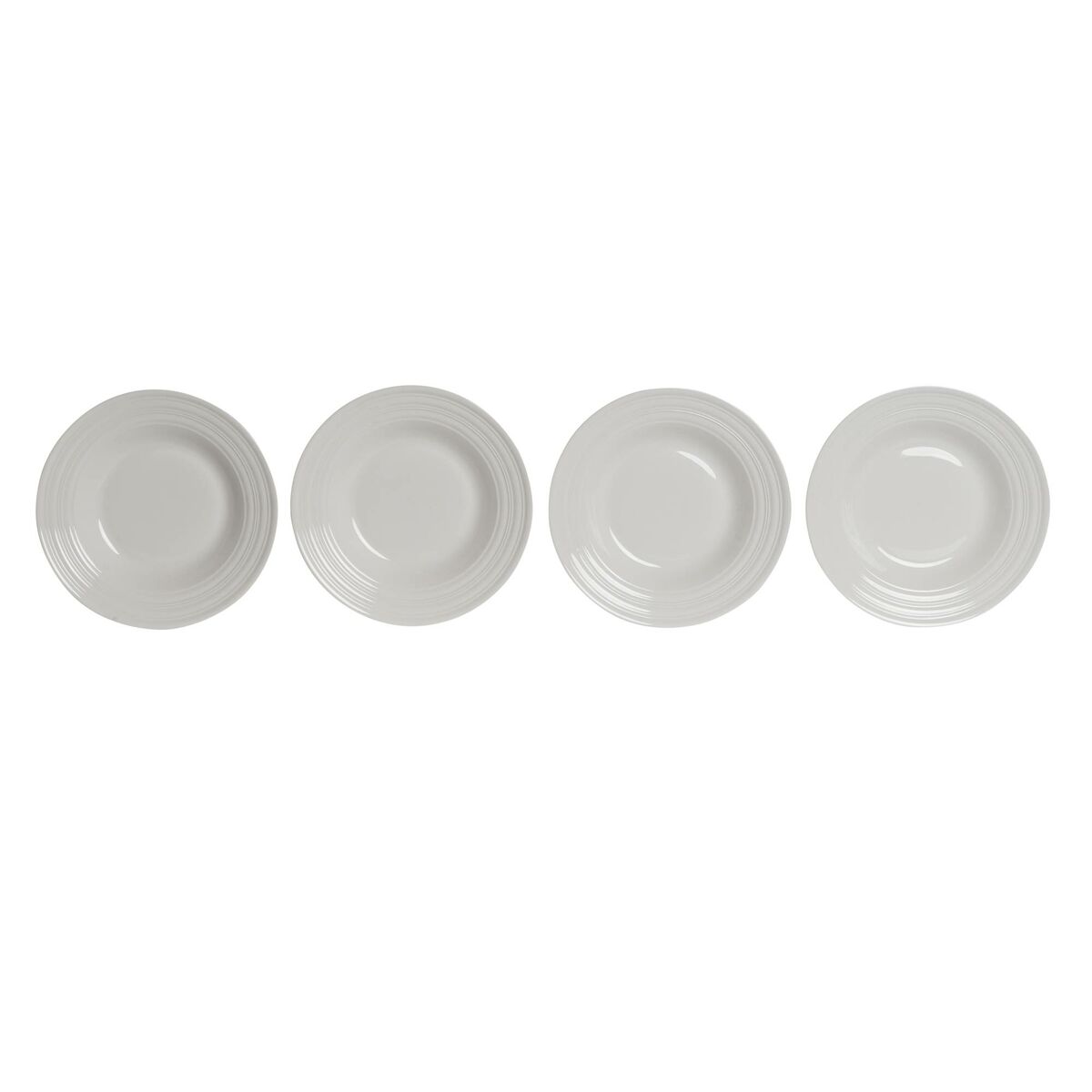 imagem de Prato Fundo DKD Home Decor Branco Porcelana 20 x 20 x 3 cm3