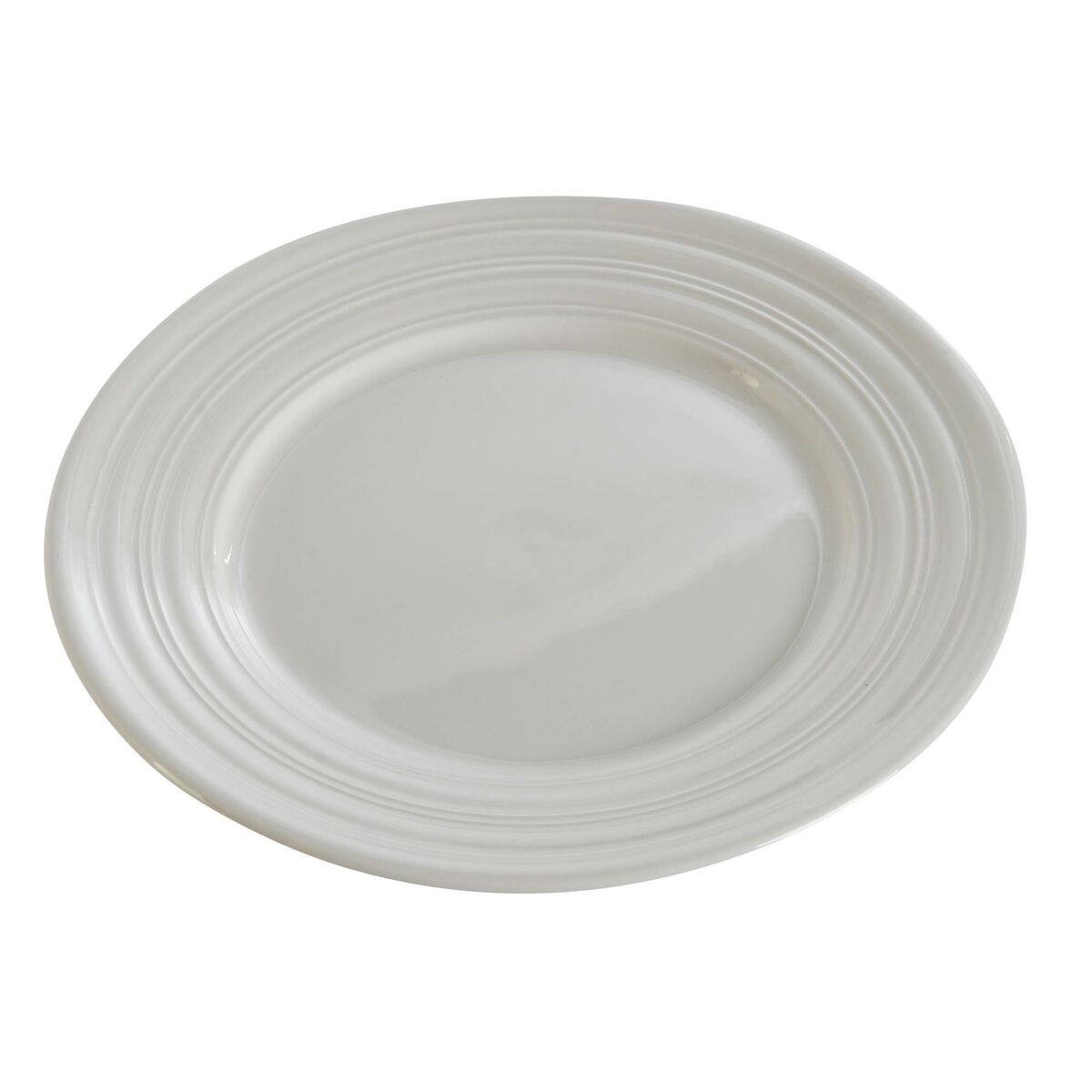 imagem de Prato de Jantar DKD Home Decor Branco Porcelana 19 x 19 x 2 cm2