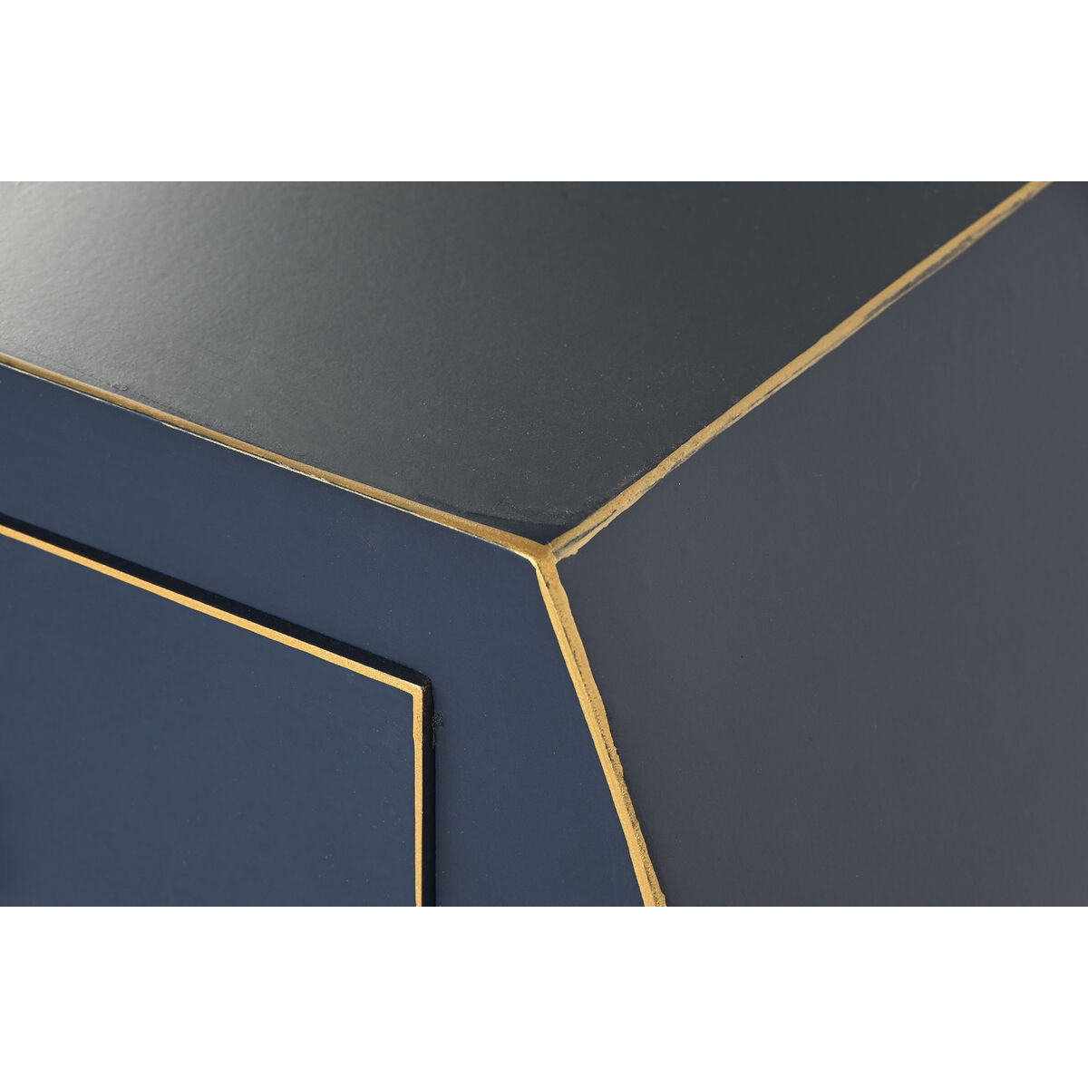 imagem de Mobiliário Auxiliar DKD Home Decor Azul Dourado Abeto Madeira MDF 96 x 26 x 80 cm3