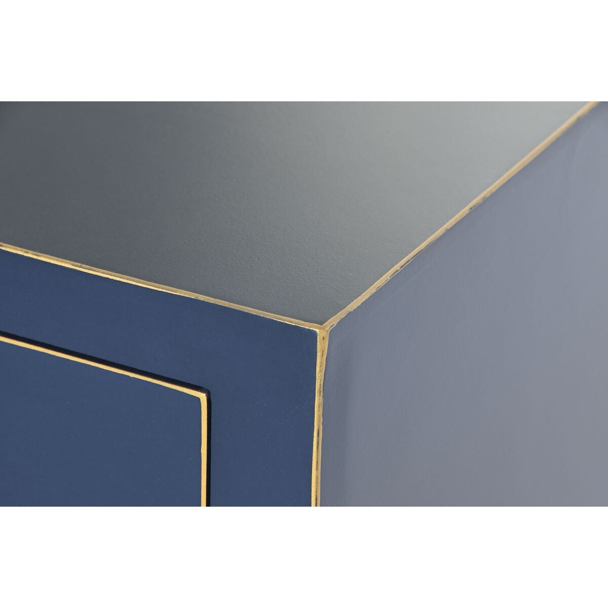 imagem de Mobiliário Auxiliar DKD Home Decor Azul Dourado Abeto Madeira MDF 63 x 26 x 83 cm3