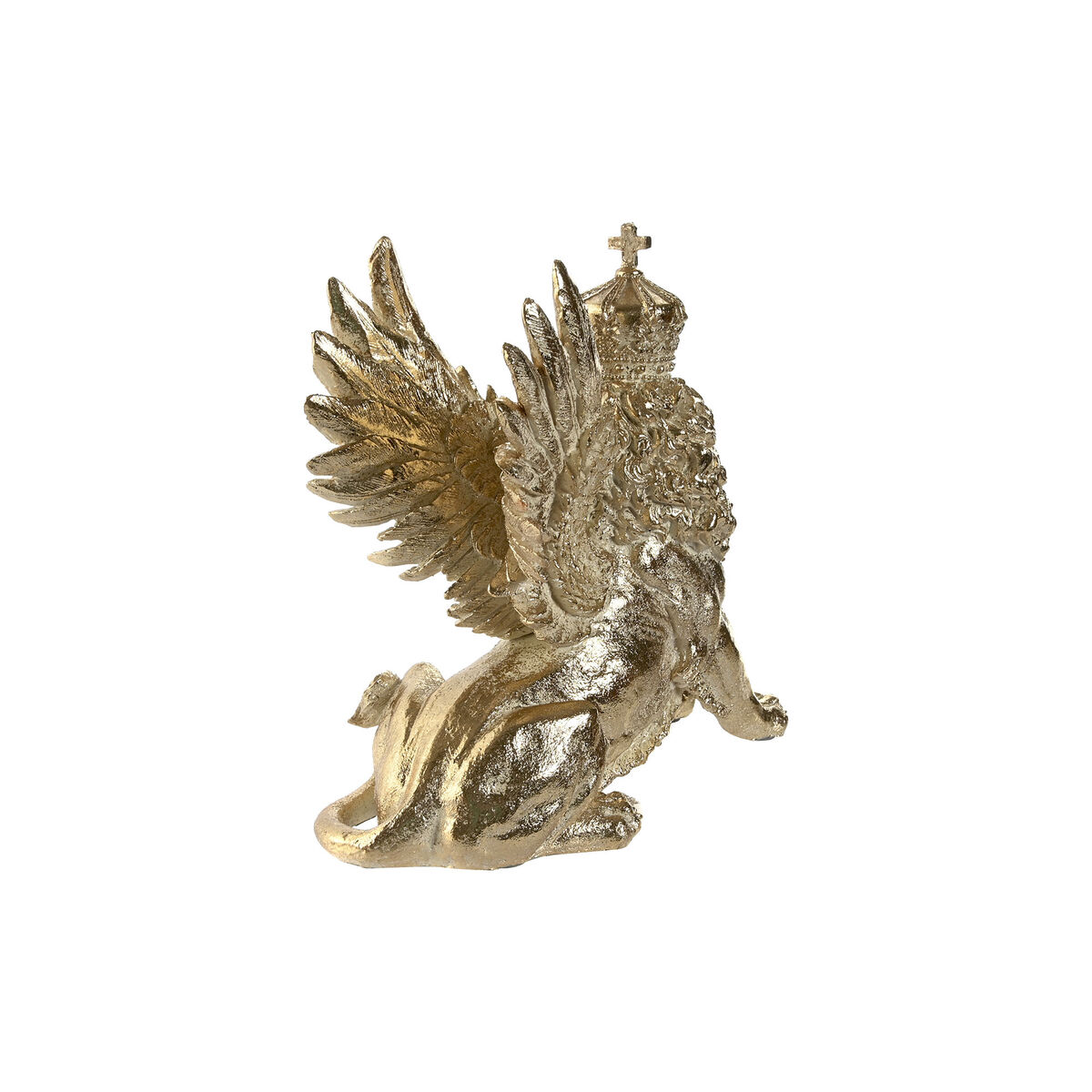 imagem de Figura Decorativa Home ESPRIT Dourado Leão 20 x 10,5 x 17,5 cm 29 x 13 x 25 cm (2 Unidades)2