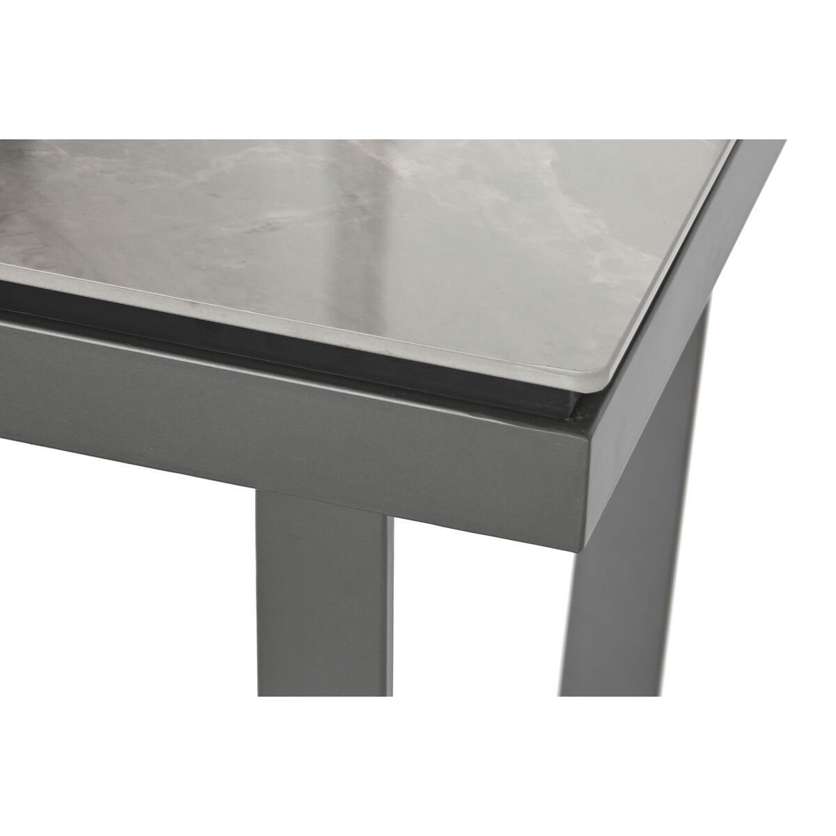 imagem de Mesa de apoio Home ESPRIT Cinzento Metal 51 x 51 x 53 cm3