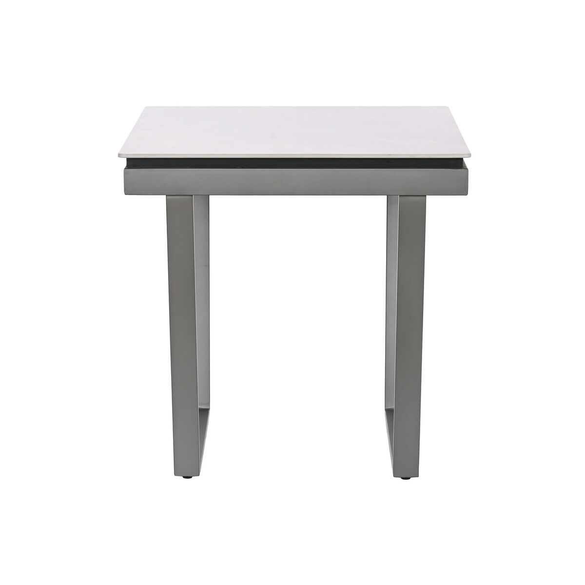 imagem de Mesa de apoio Home ESPRIT Cinzento Metal 51 x 51 x 53 cm4