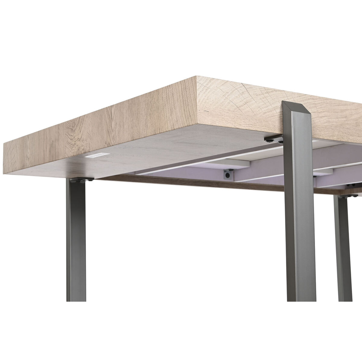 imagem de Mesa de Jantar Home ESPRIT Branco Cinzento Natural Metal 150 x 85 x 75 cm5