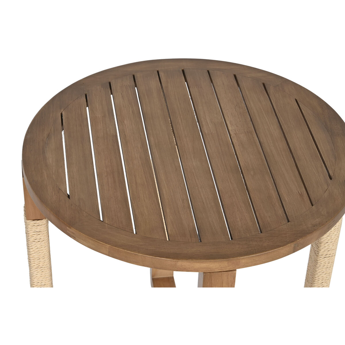 imagem de Mesa de apoio Home ESPRIT Natural Abeto Madeira MDF 48 x 48 x 50,5 cm4