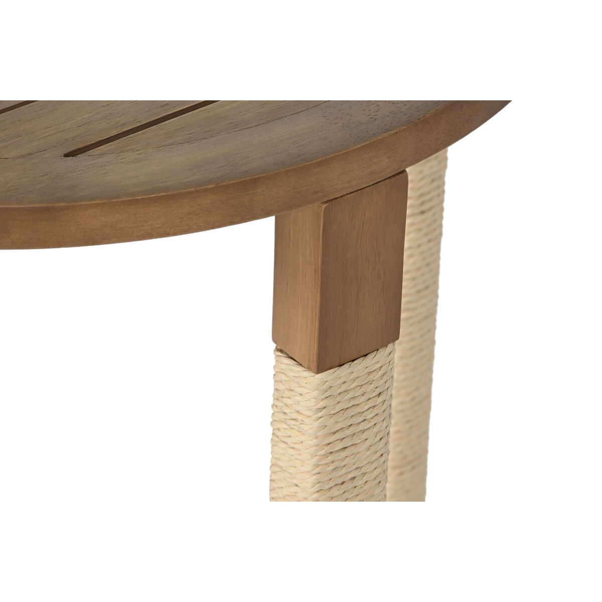 imagem de Mesa de apoio Home ESPRIT Natural Abeto Madeira MDF 48 x 48 x 50,5 cm3