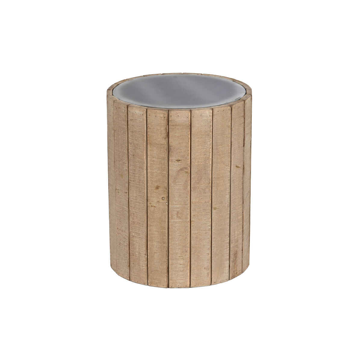 Home Esprit - Mesa de apoio Home ESPRIT Natural Abeto Madeira MDF 36 x 36 x 45 cm