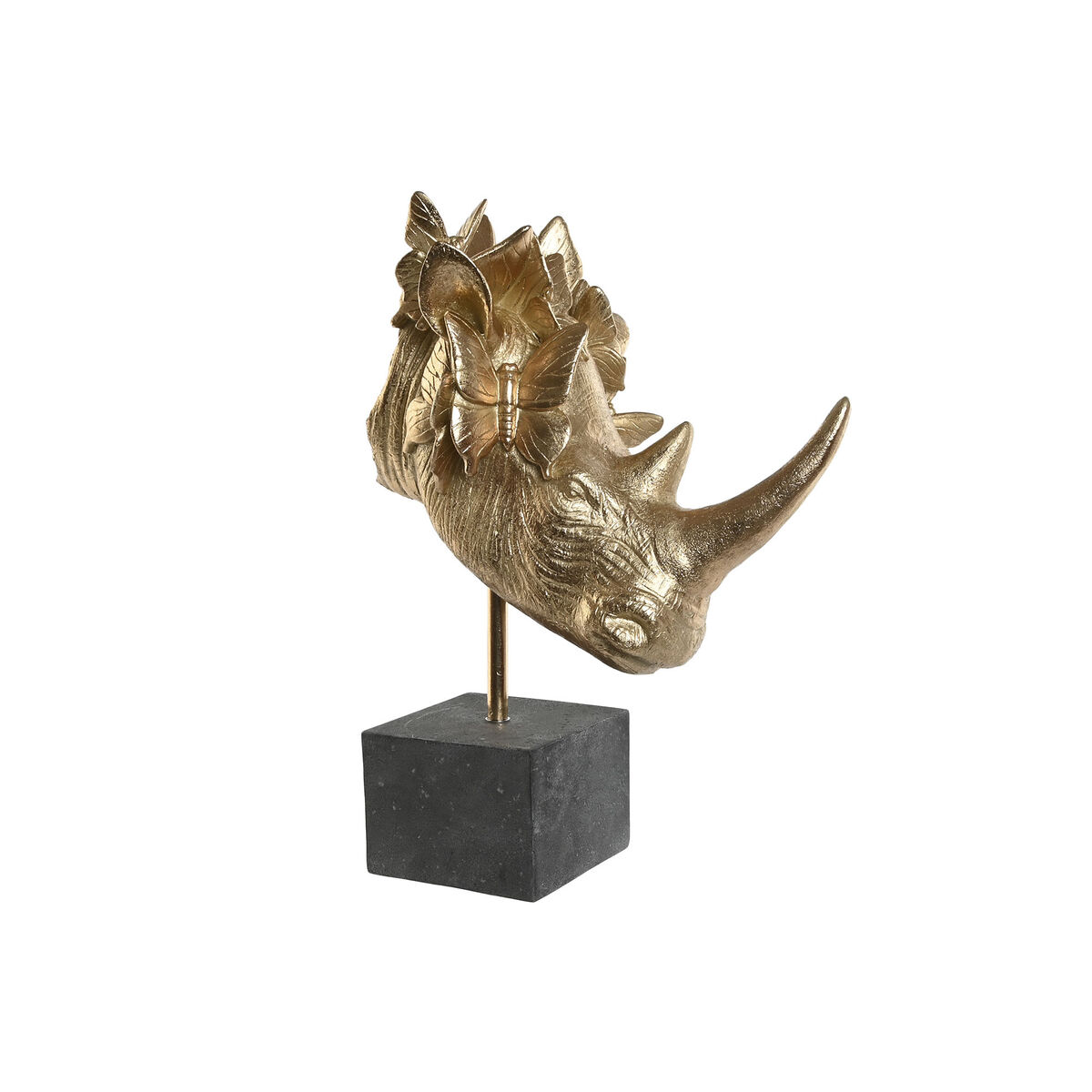 Home Esprit - Figura Decorativa Home ESPRIT Preto Dourado 33 x 24 x 43,5 cm