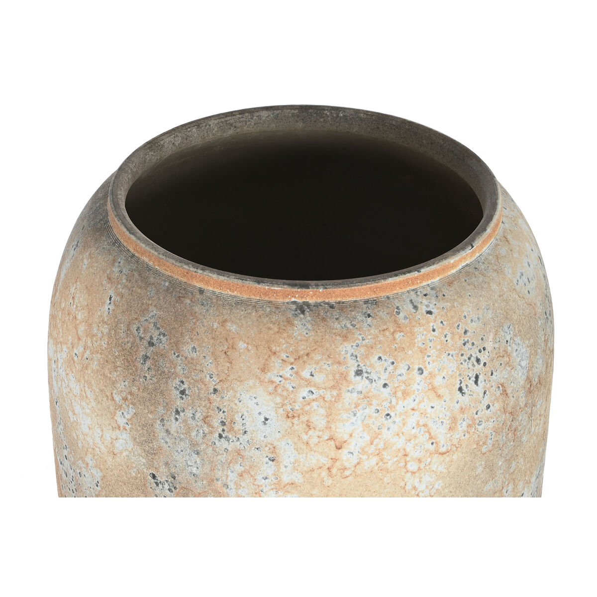 imagem de Vaso Home ESPRIT Branco Castanho Cerâmica 36 x 36 x 120 cm2